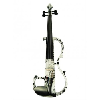 Kinglos KNG DSG-1310 4/4 Elektro Keman Seti (Orta/Profesyonel Seviye) | Modern Gövde Tasarımı, Aktif Manyetik Sistem, Kulaklık Çıkışı, Arşe ve Sert Taşıma Kutusu Dahil